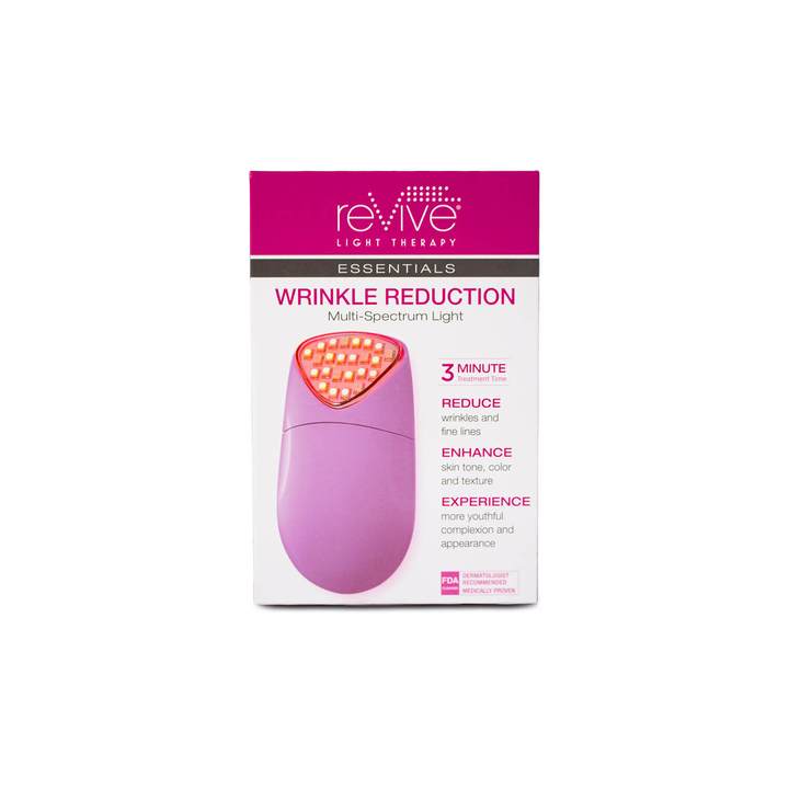 Front of the packaging for the reVive Light Therapy® Essentials