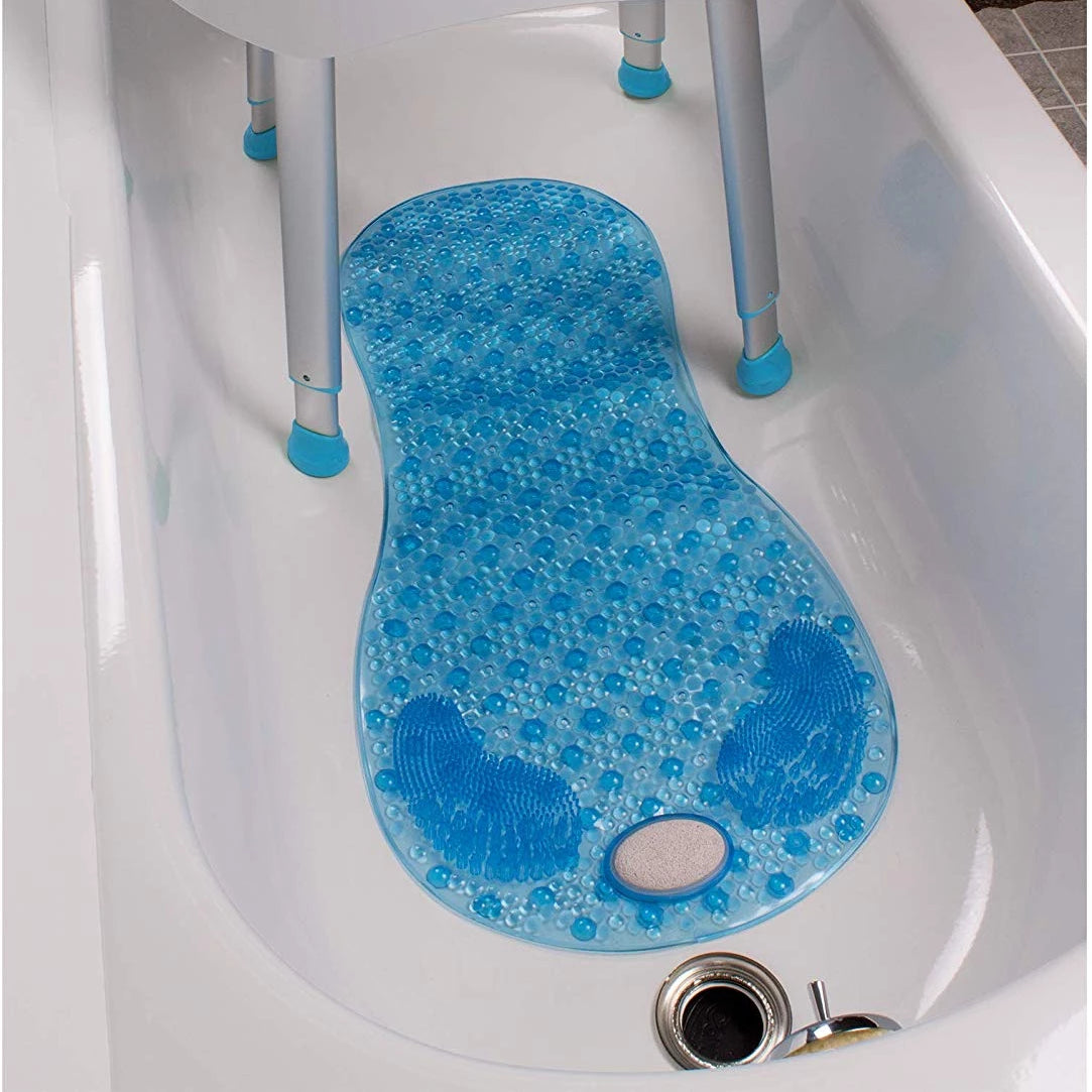 Use a bath mat Use a bath mat