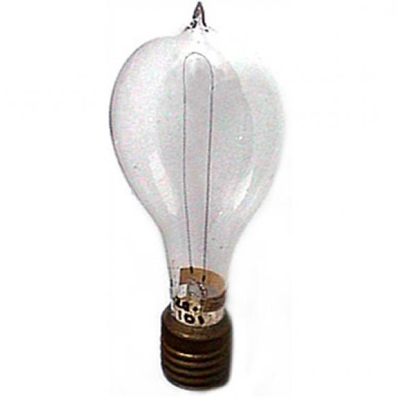 An image of one of the first version for the light bulb