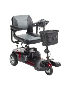 An electric three wheel wheelchair
