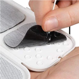 The TENS 7000 TENS Unit Pad Holder on a white background
