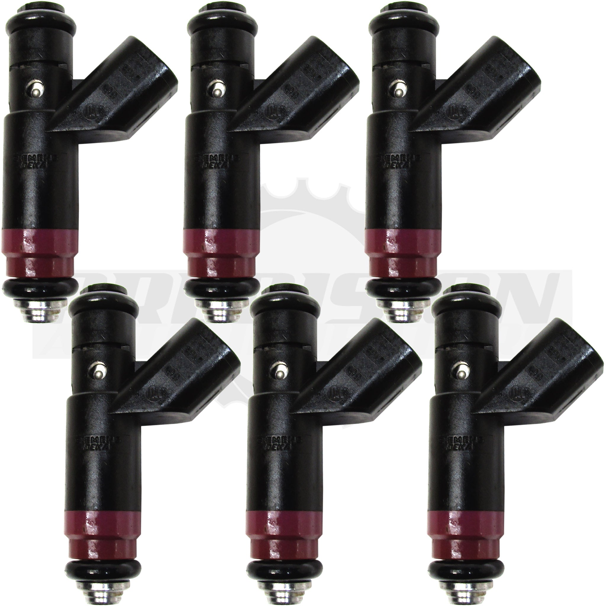 Set of 6 Rebuilt 2000 Genuine OEM RL591657AA 04591657AA Siemens Chrysler Dodge Intrepid 2.7L V6 Fuel Injectors