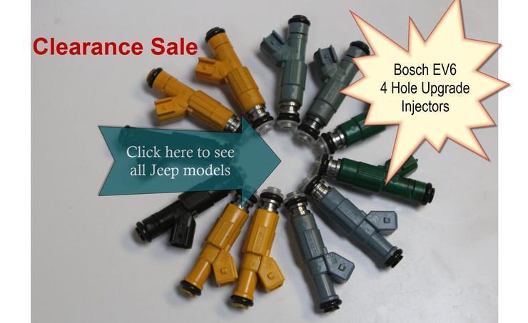 Jeep Bosch Upgrade 4 Hole Fuel Injectors