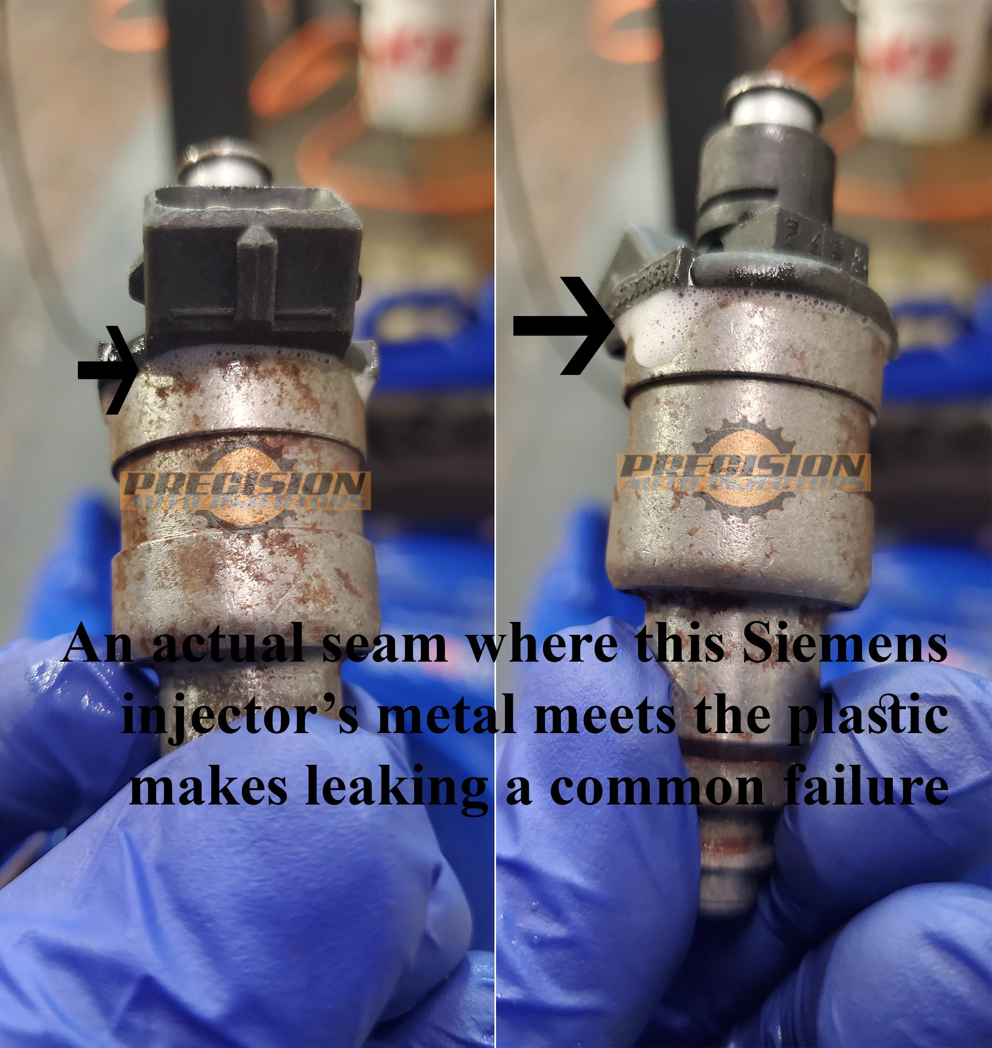 Stock Siemens Fuel Injector Leaking Leaks