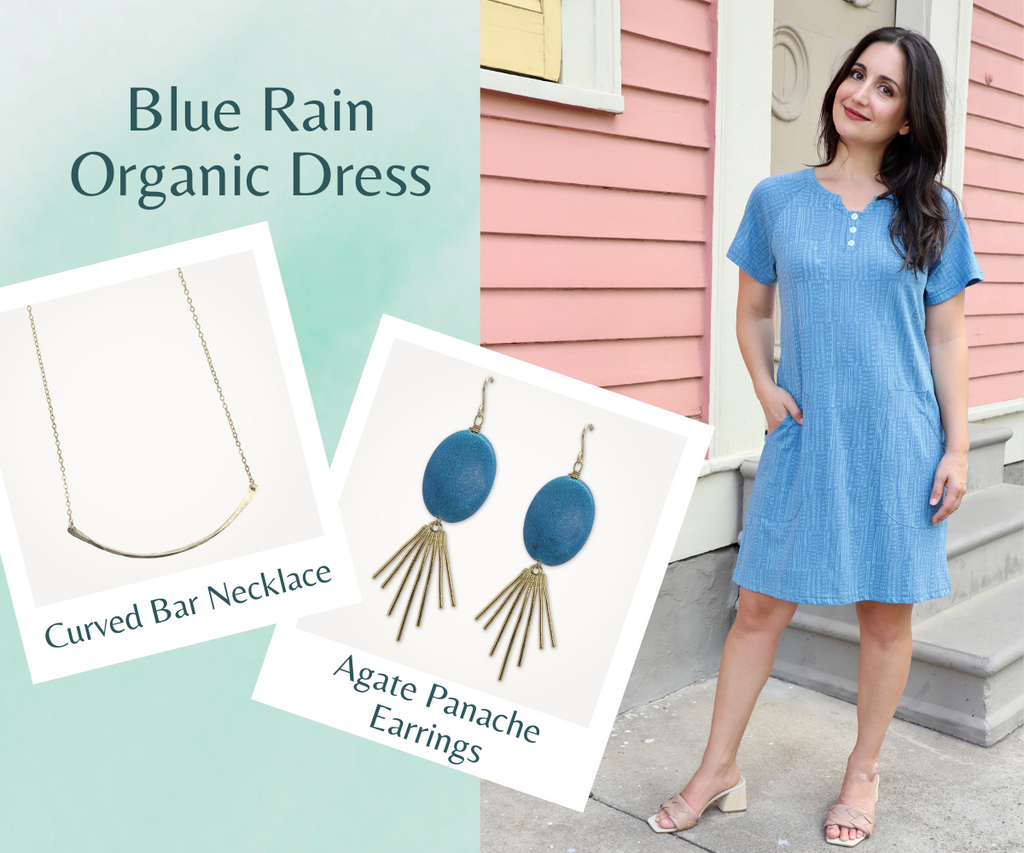 Blue Rain Organic Dress