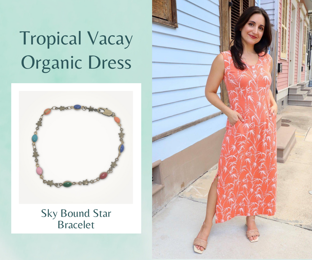Tropical Vacay Organic Dress
