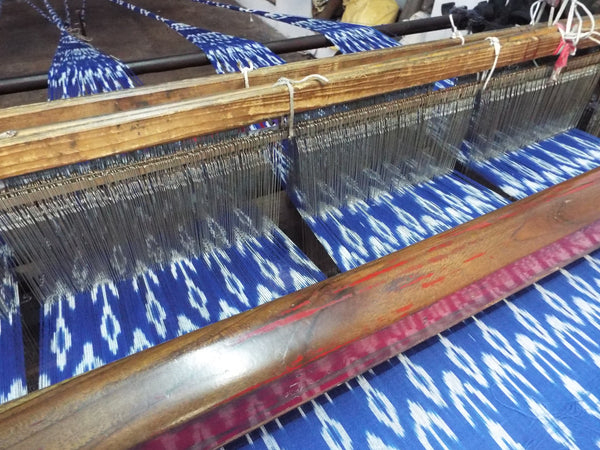 Ikat weaving in India