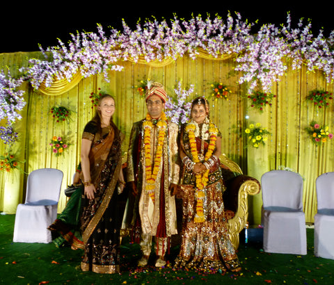An Indian wedding.