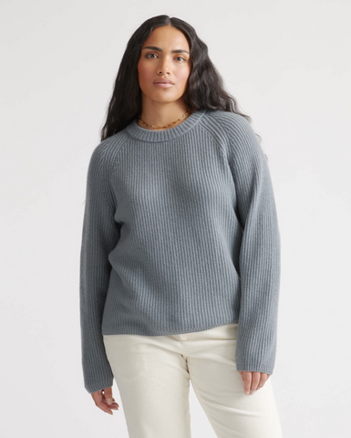 Mongolian Cashmere Crewneck Sweater