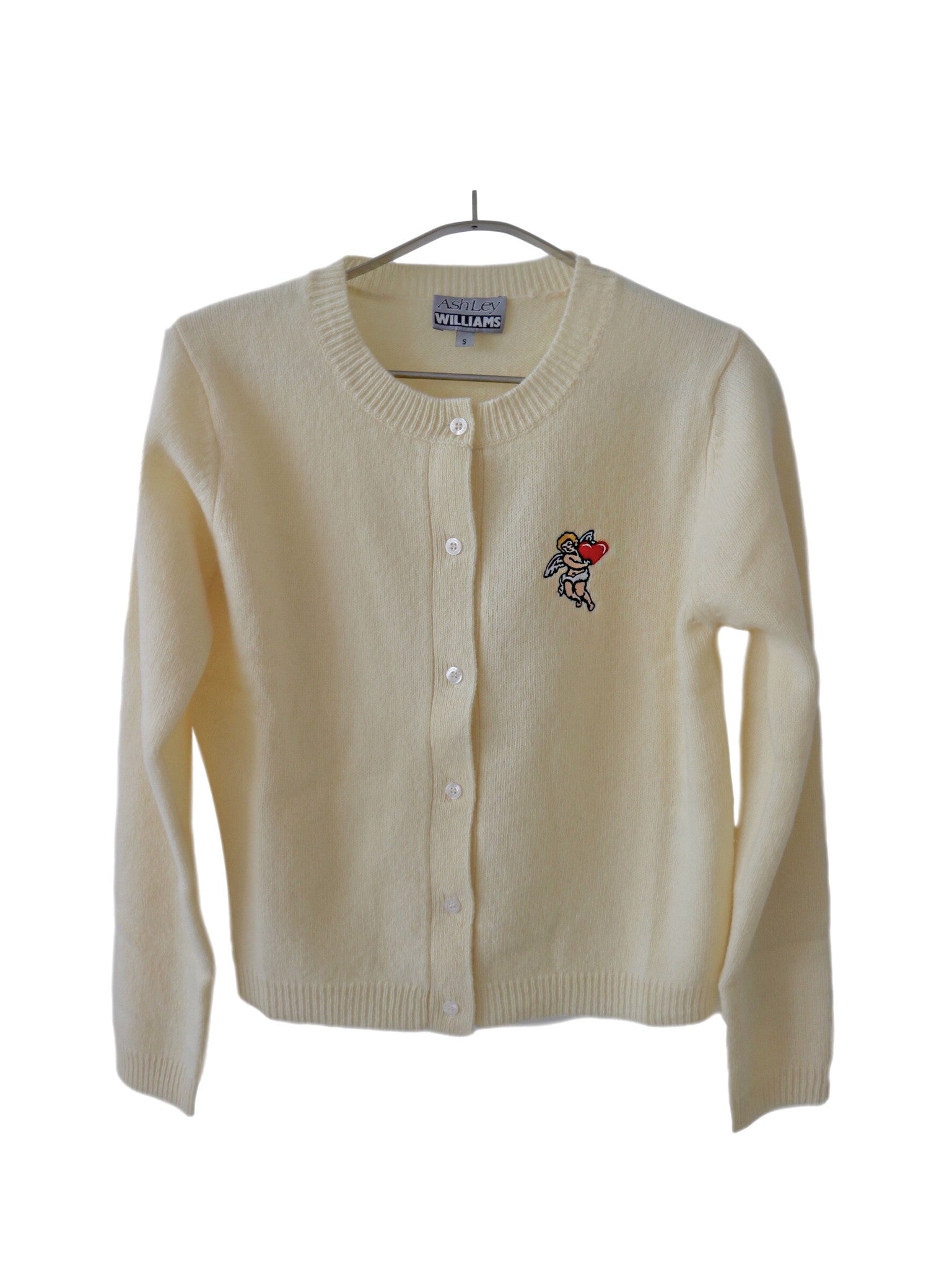 Ashley Williams - Embroidered Cherub Cardigan – House of Holthus
