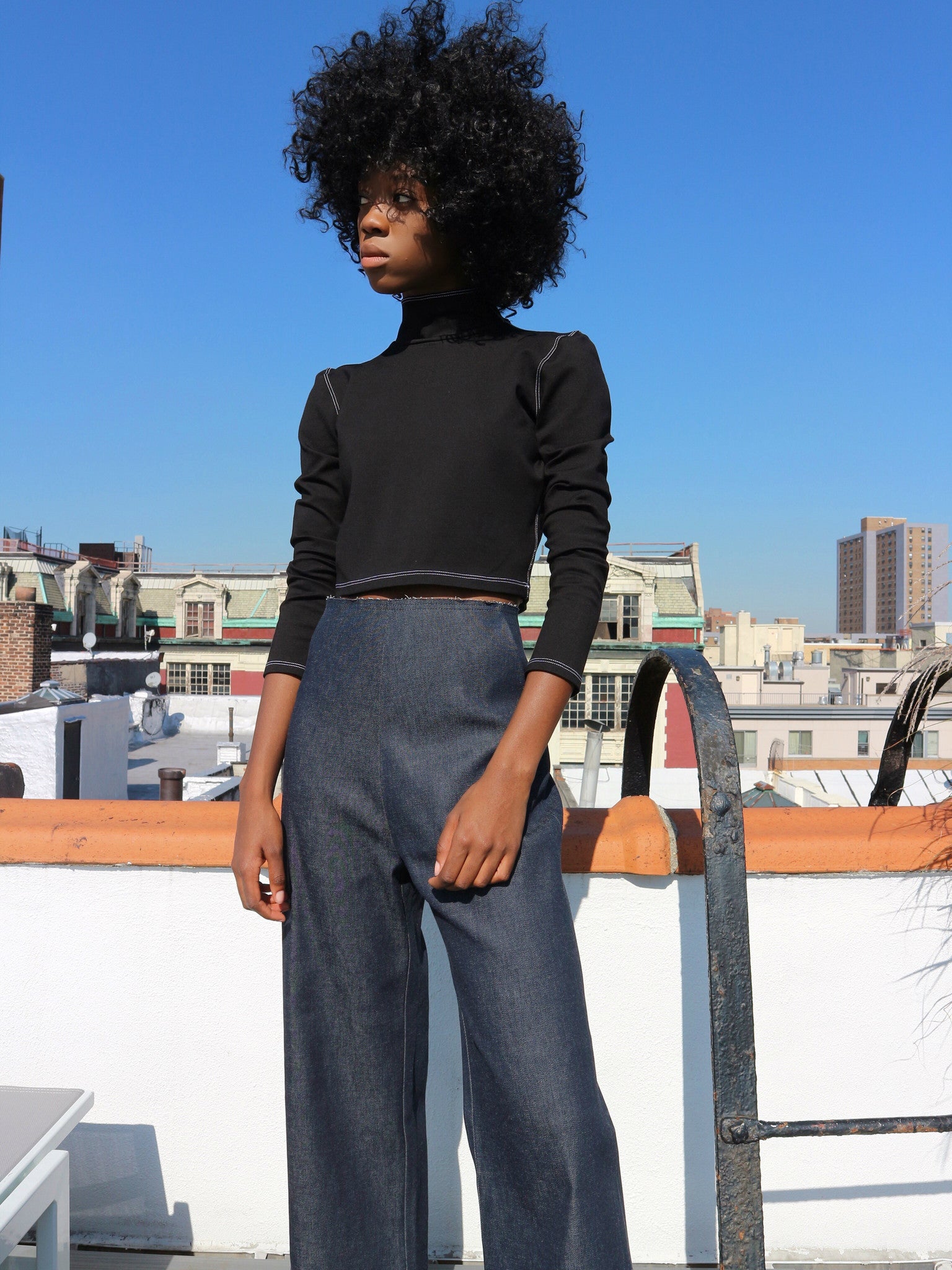 Markoo - The Cropped Turtleneck – House of Holthus