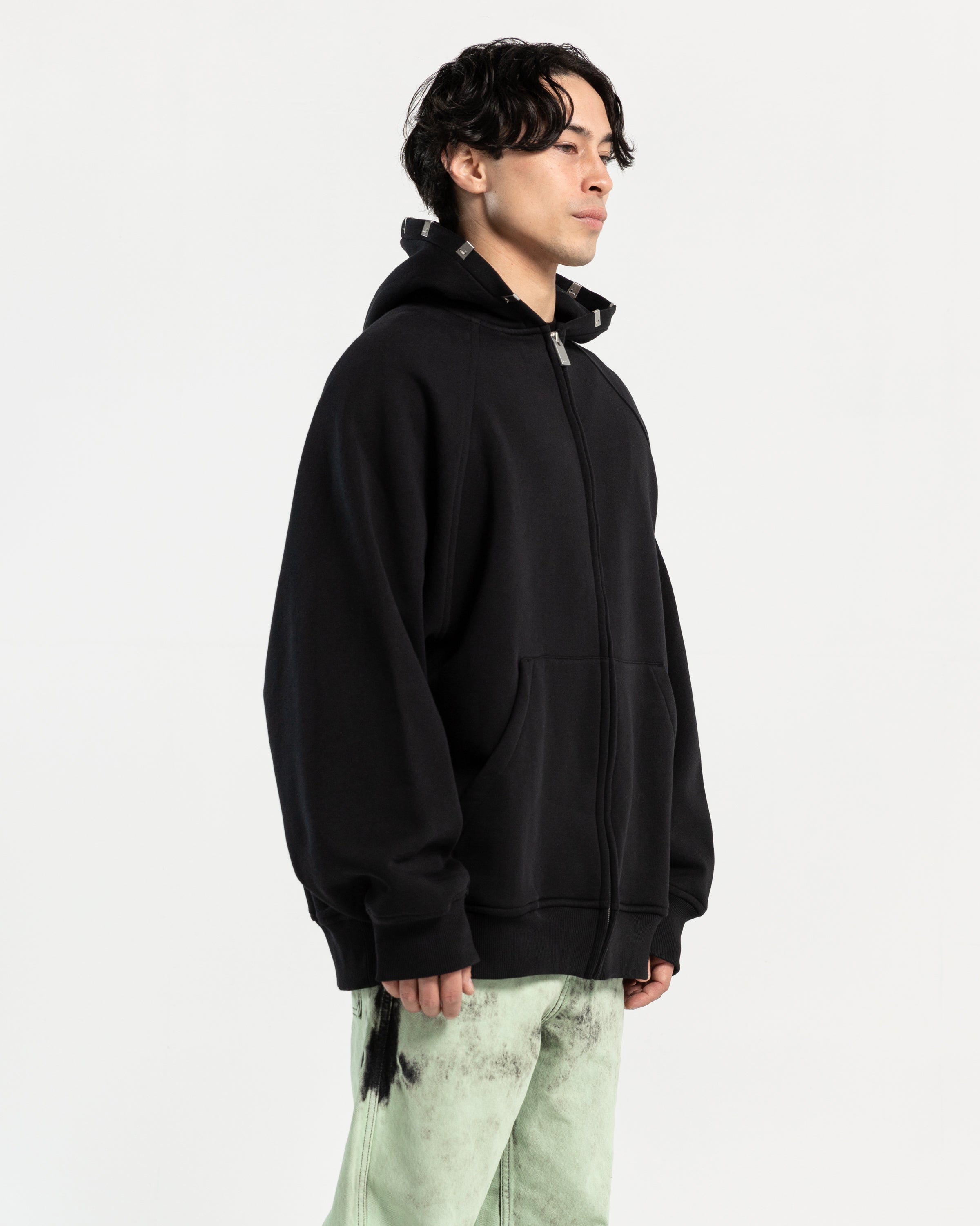 Lightercap Hood Zip Sweatshirt