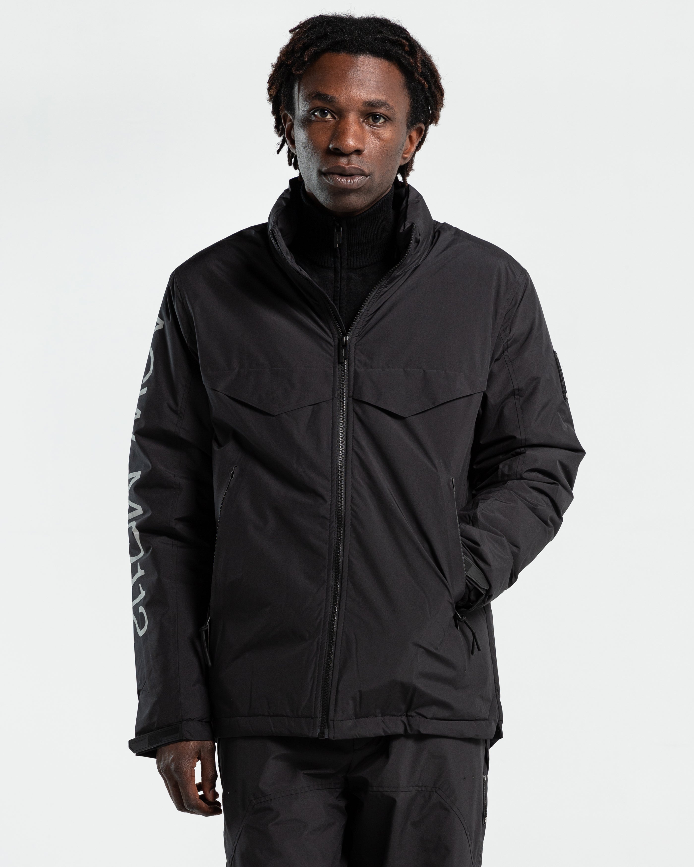 Nephin Storm Jacket in Black