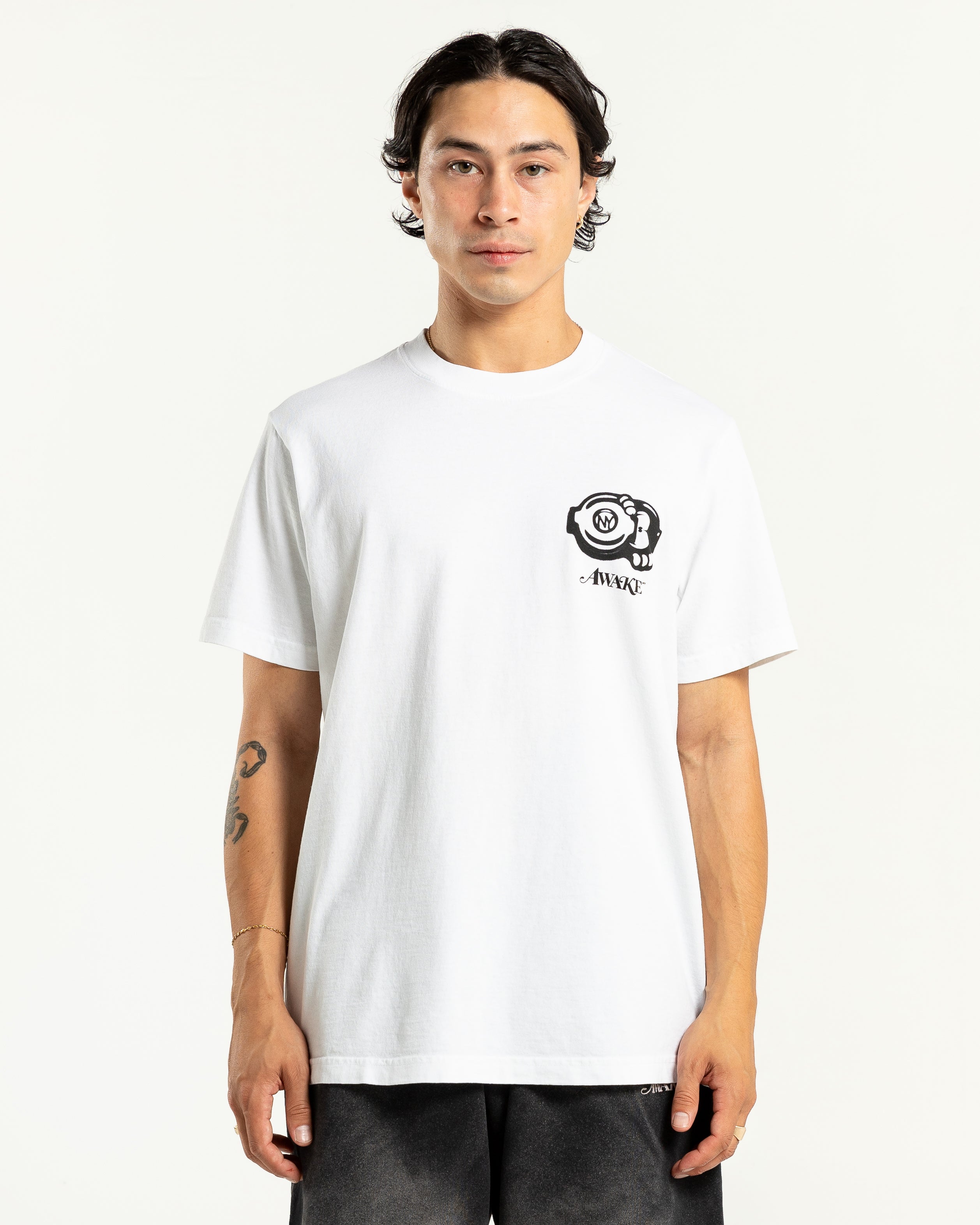Pothole T-shirt in White