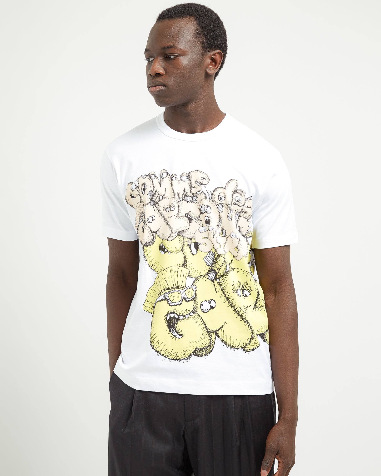 大特価!!】 COMME des GARCONS SHIRT KAWS コラボTシャツ unki.fi