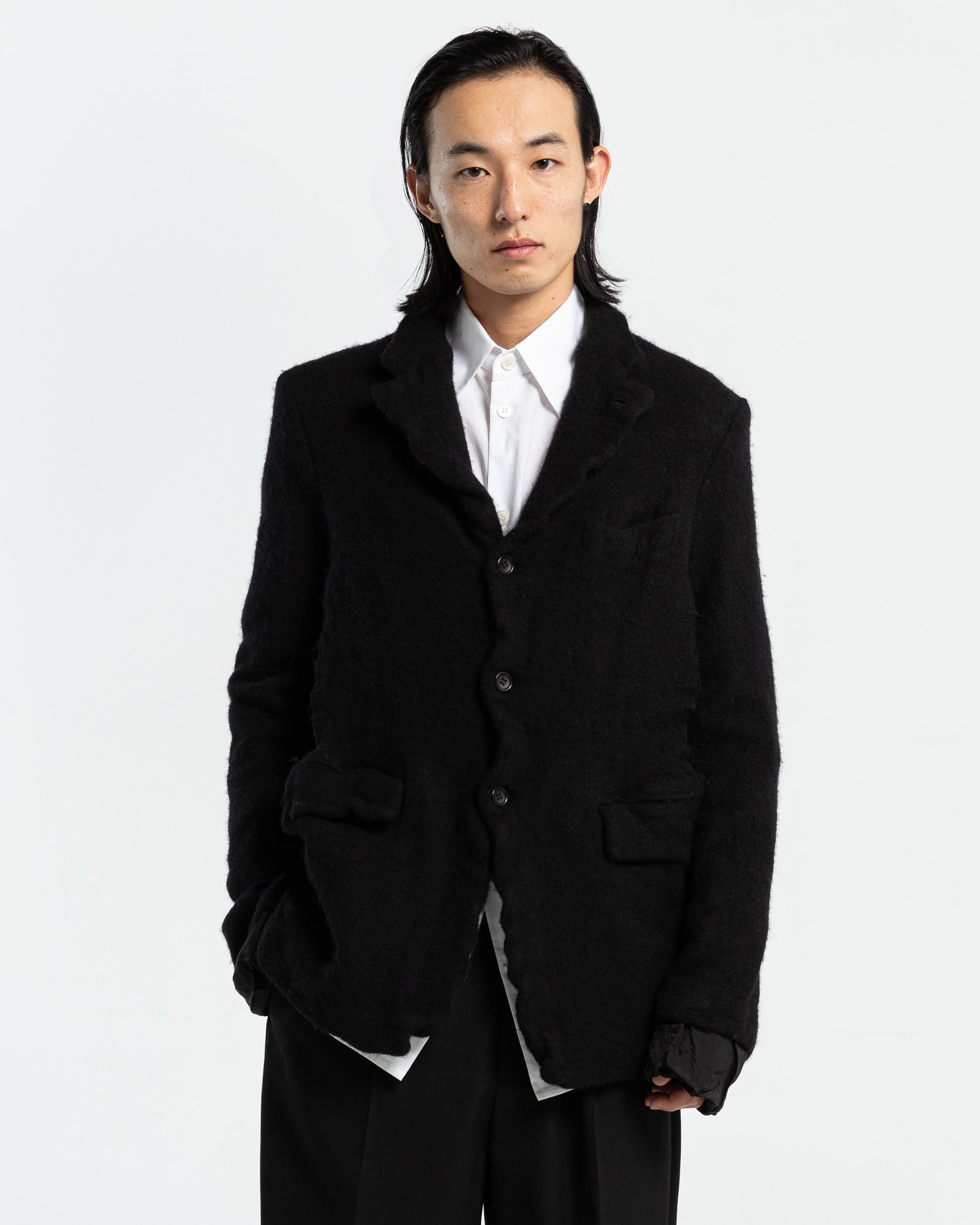 comme des garcons homme plus 裂けジャケット-