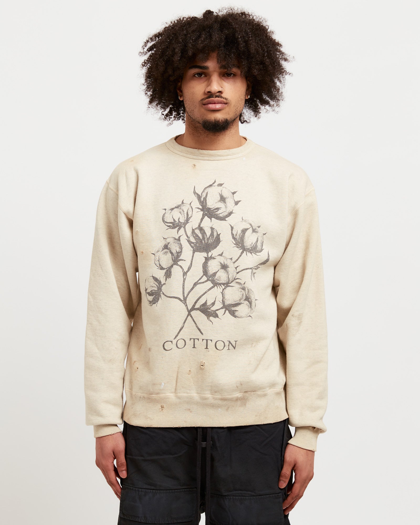 SAINT MICHAEL × 村上隆 JESUS CREW NECK 21aw-