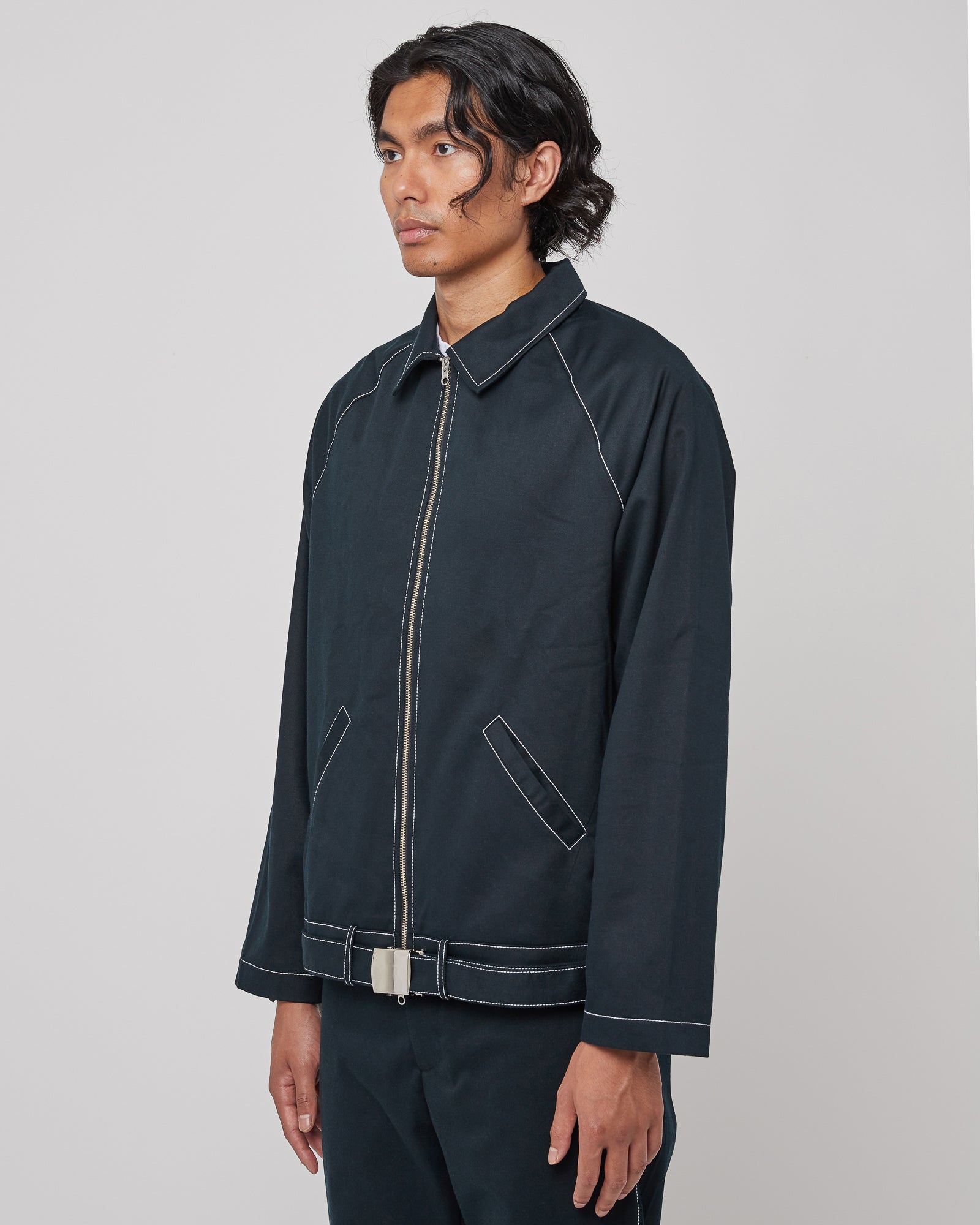 Goodfight X Roden Gray Full Service Sunday Coach Jacket in Black