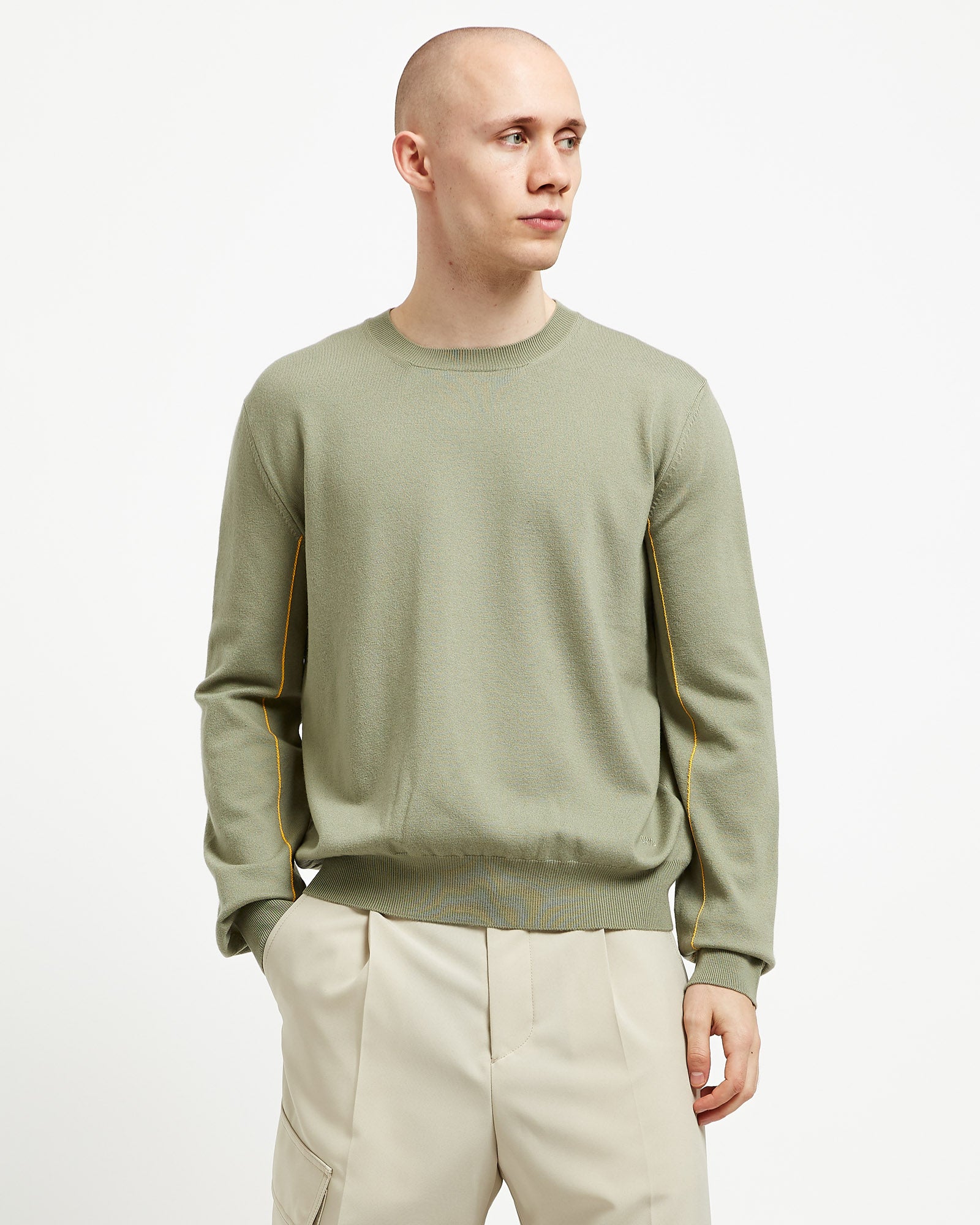 OAMC Integral Crewneck in Sage Grey