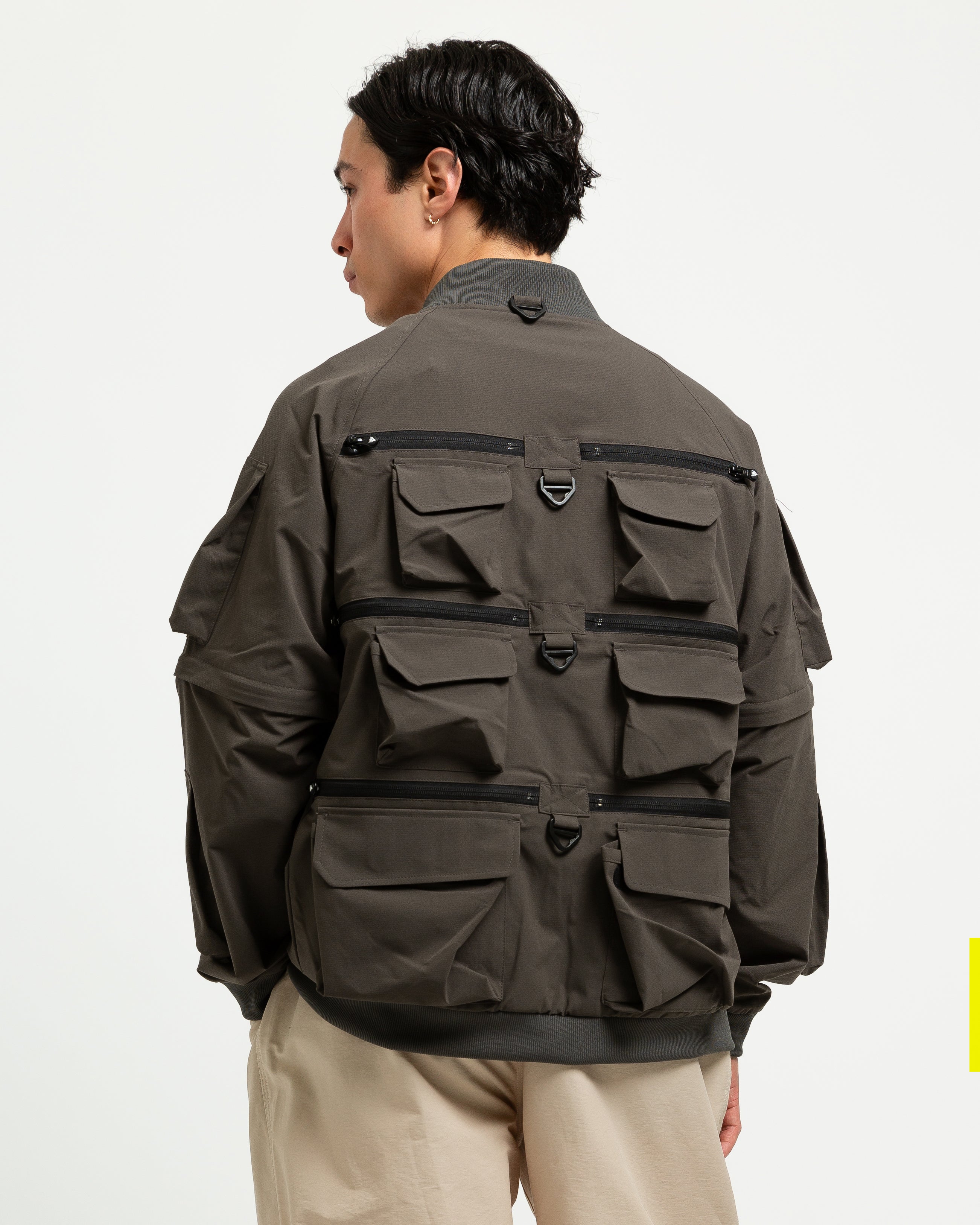 MULTI-POCKET ZIPPED 2WAY JACKET サウスツーウェストエイト