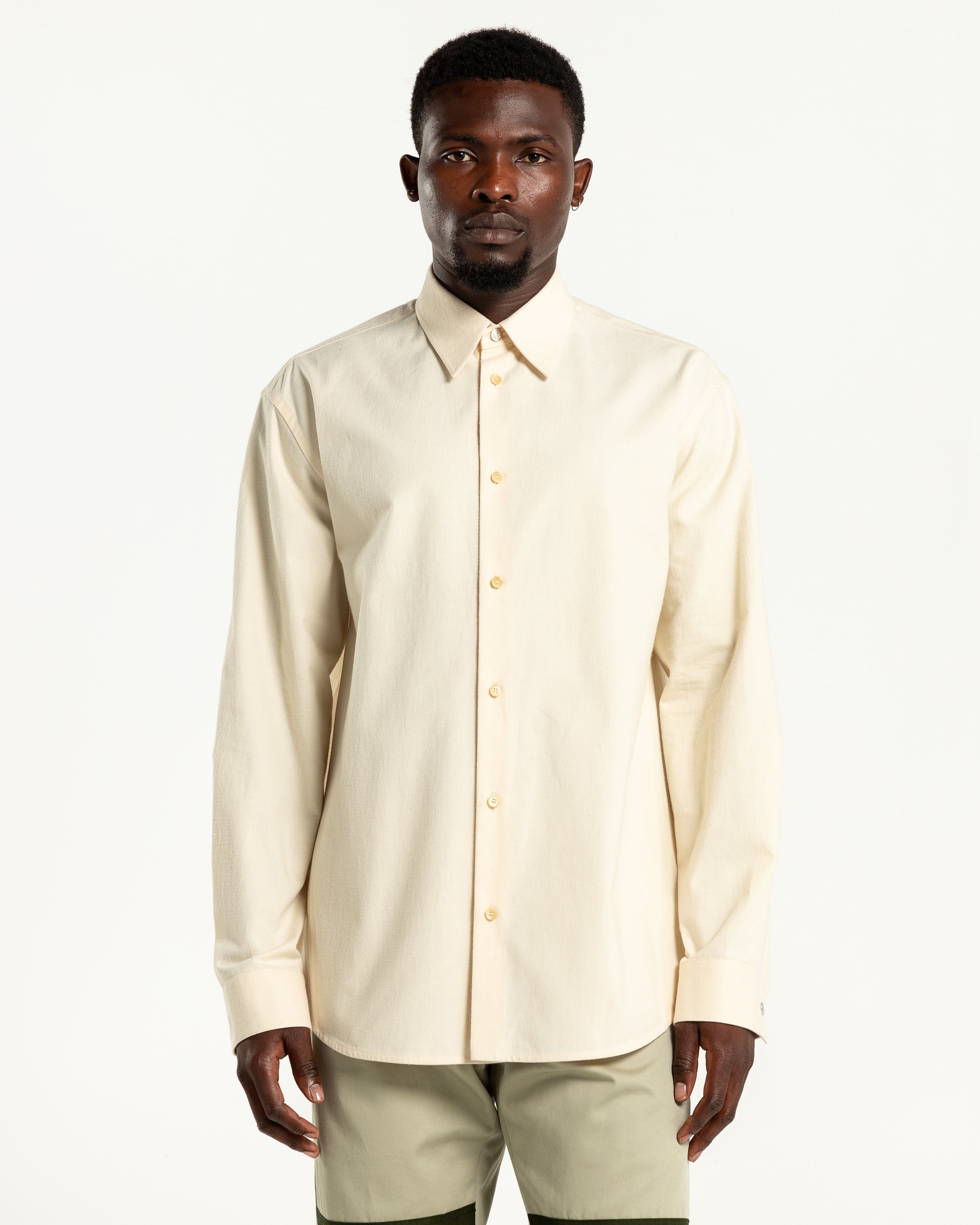 OAMC 20SS wool double zipp shirt-