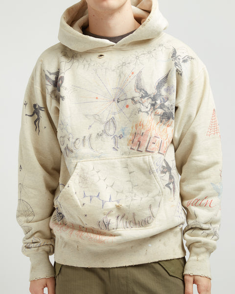 【SAINT MICHAEL】×Dr.Woo HOODIE