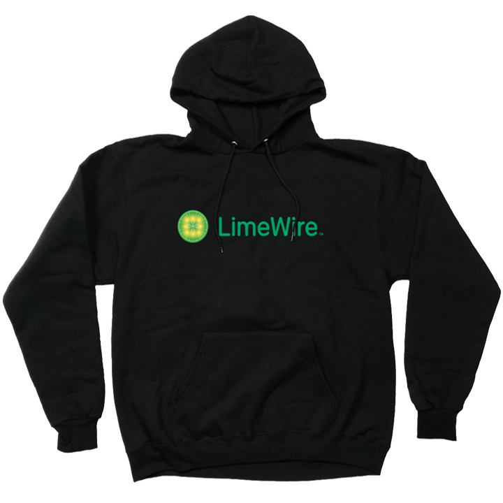 Limewire Hoodie BLACK PIZZASLIME