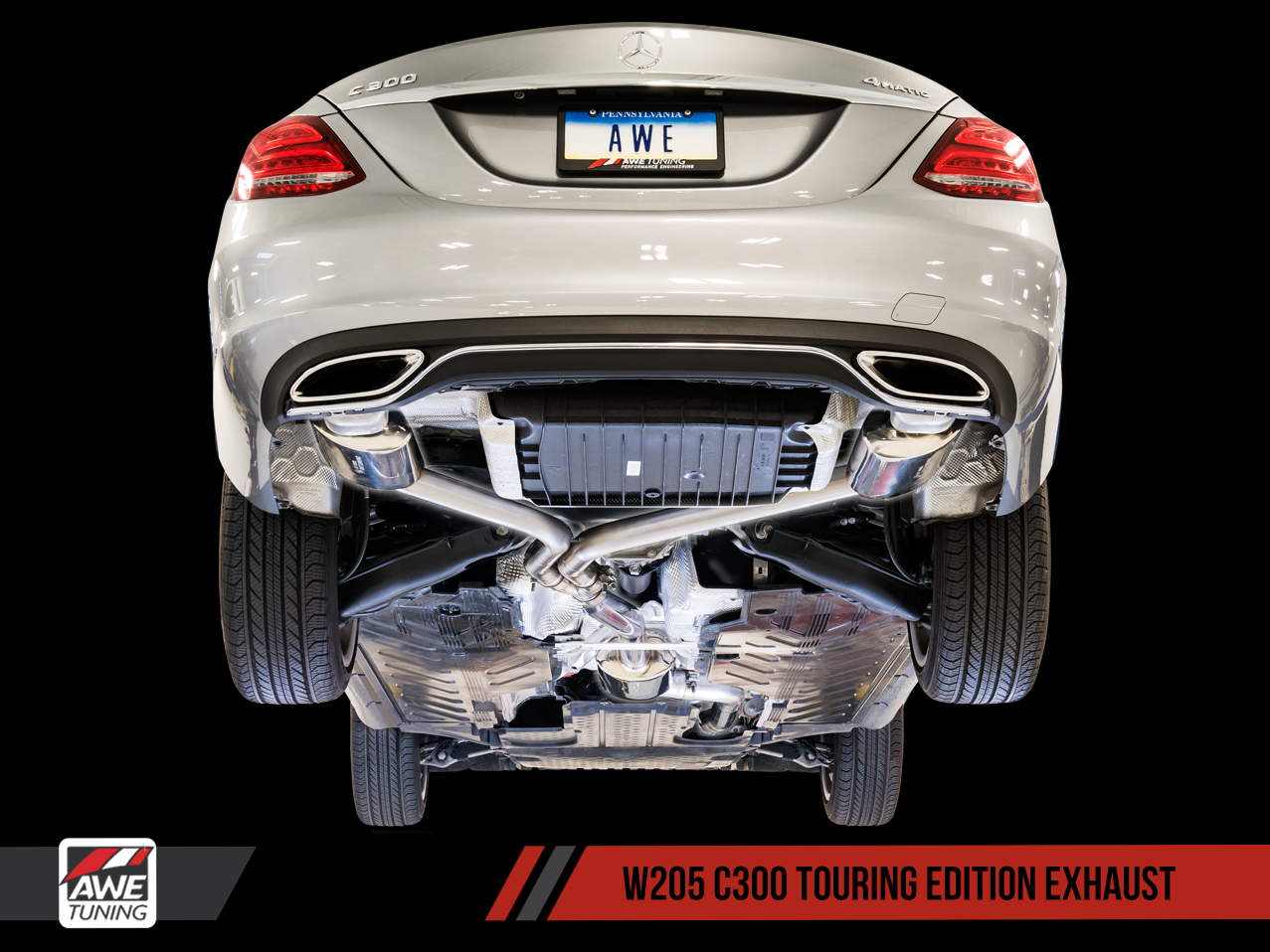 AWE Tuning MercedesBenz C300 Exhaust Suite AWE