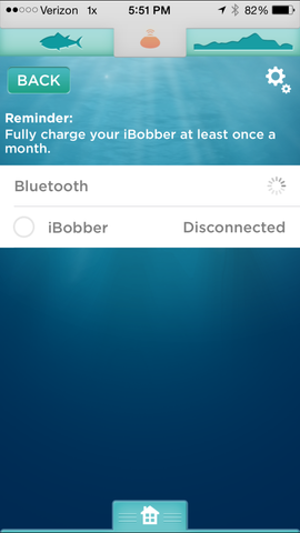 connecting the iBobber to a smart phone