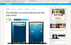 iBobber review on Mashable
