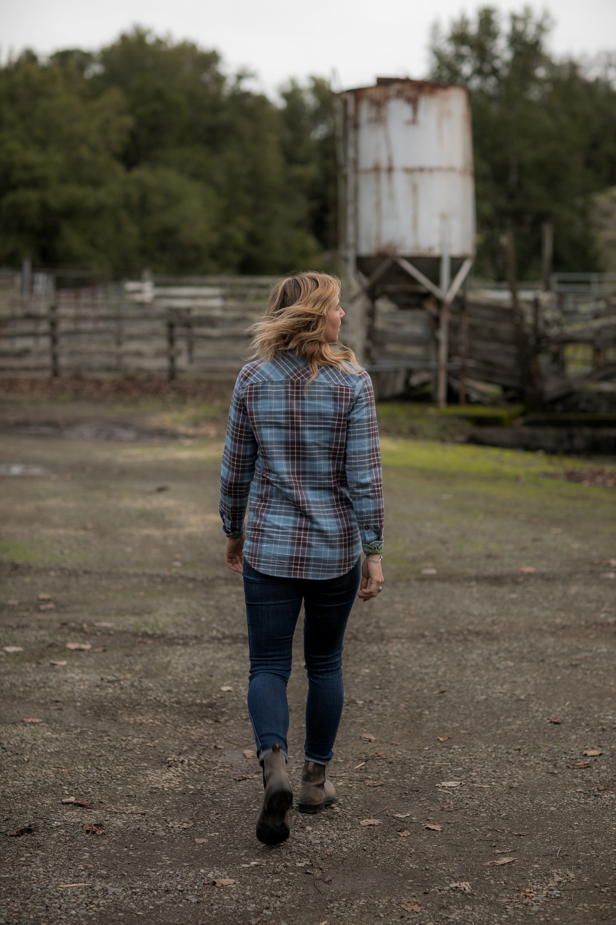 Women's Gunnison Go To Flannel Shirt - Lobos Blue