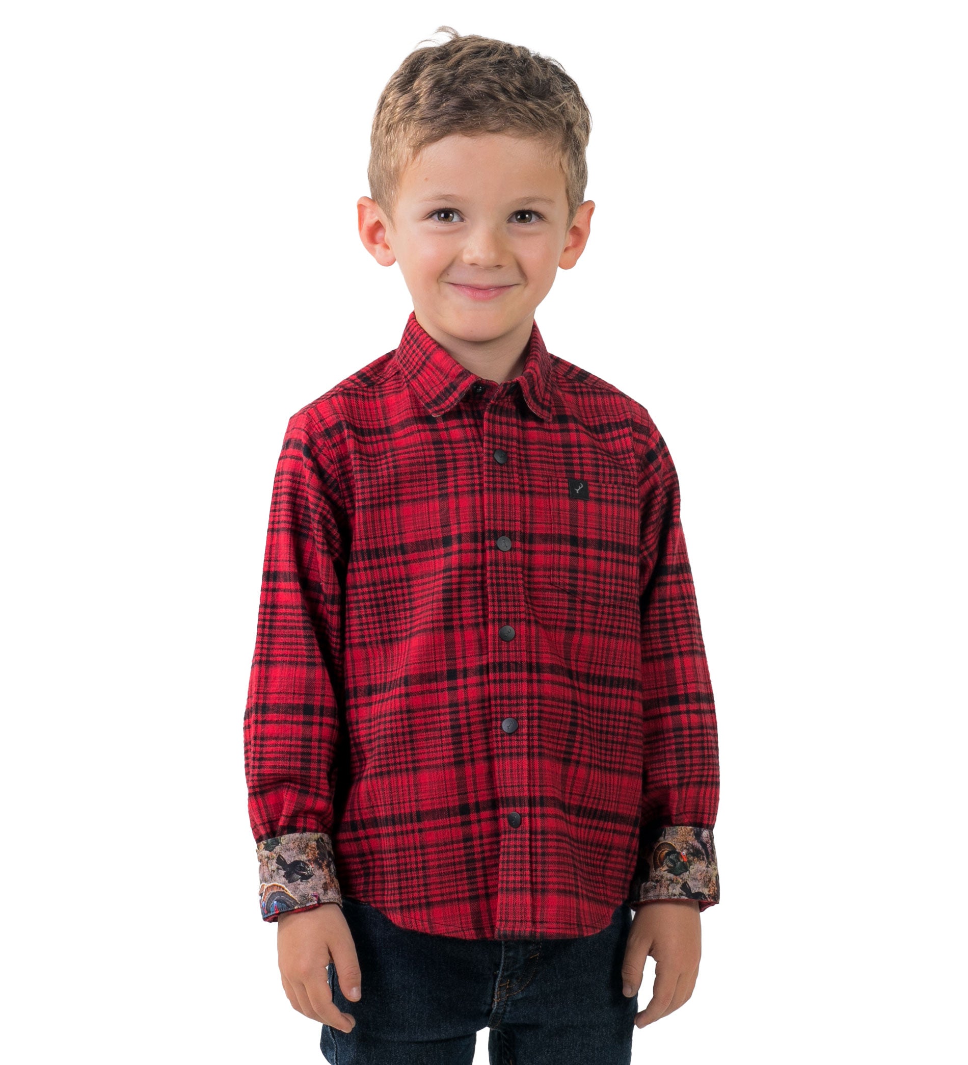 Toddler Cubs Outdoor Aloha Shirt- Mountain Lions – Pladra