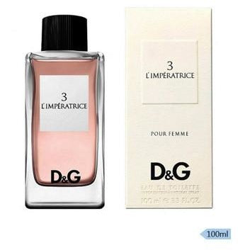 D&G 3 L imperatrice Perfume 3.4 Oz EDT (Unisex) - FragranceOriginal