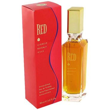 Giorgio Red By Giorgio Beverly Hills For Women EDT 3.0 oz ...