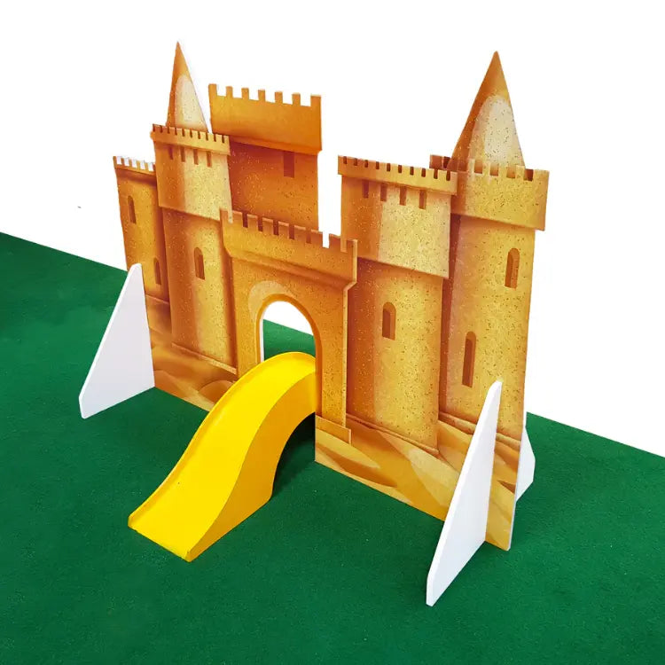 Sandcastle and Bridge Obstacle