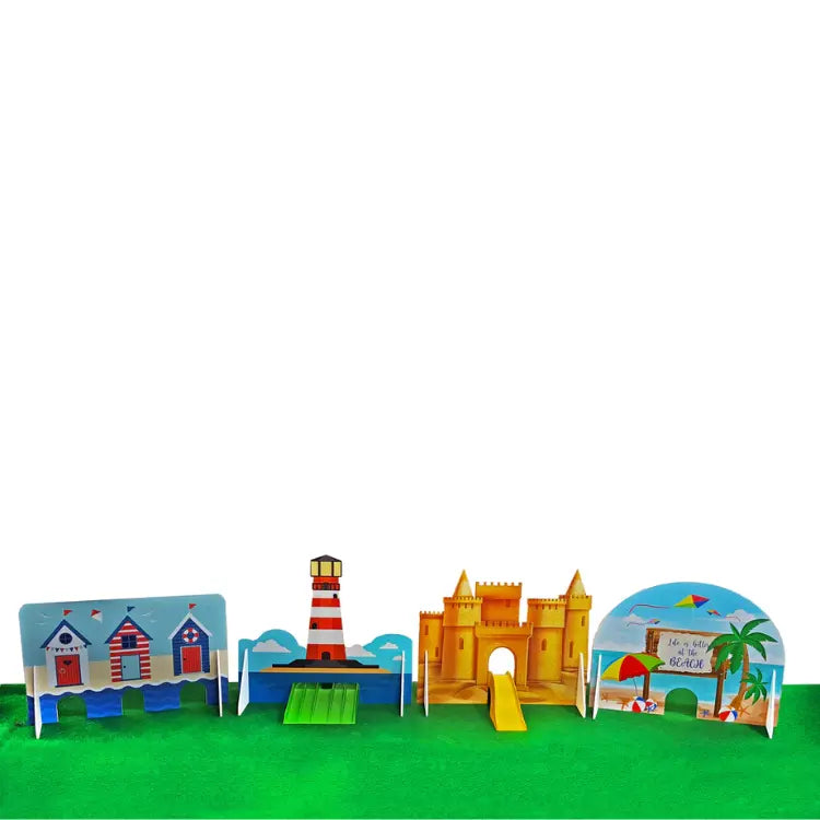 Seaside Themed Obstacle Set
