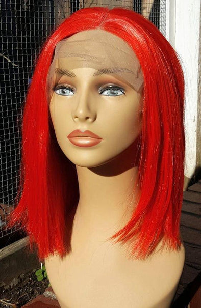 Lace Front Long Red Wig Loreal Red Hair Color Red With Blonde