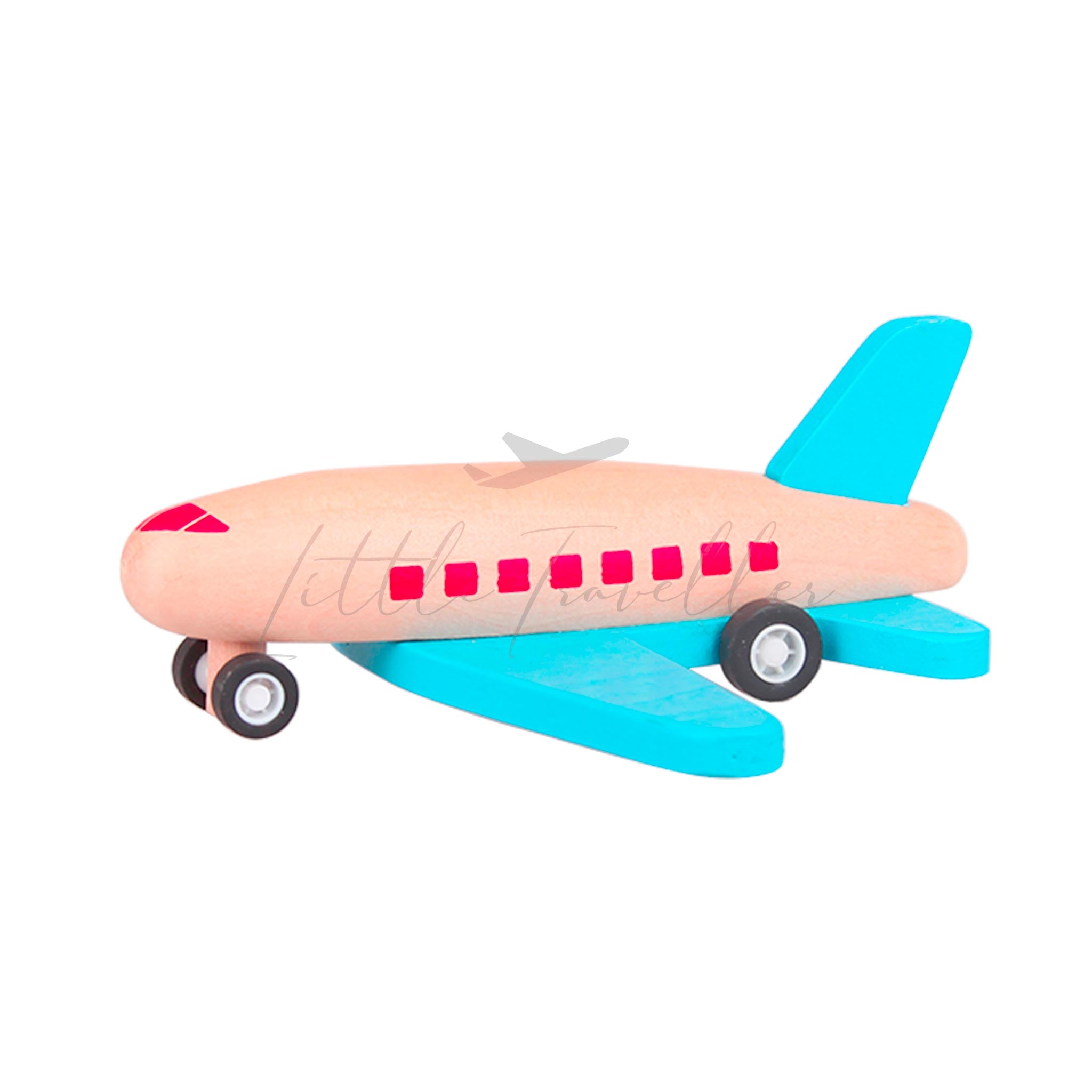 wooden airplane toy