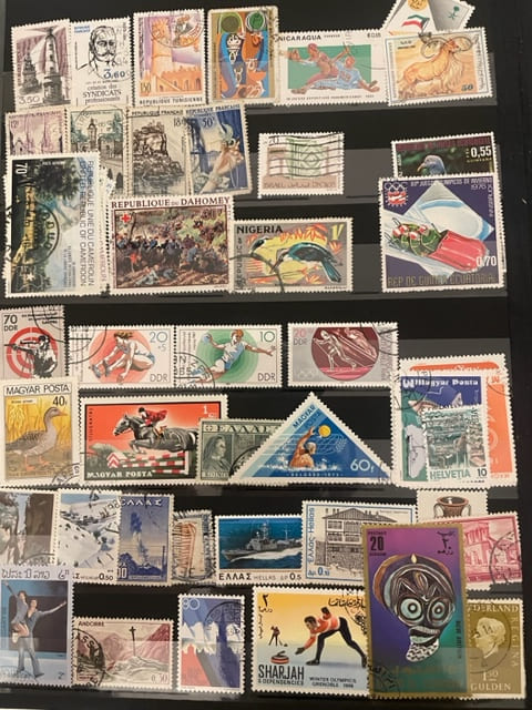 album des timbres à bandes