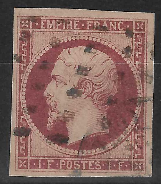 EMpire un franc carmin