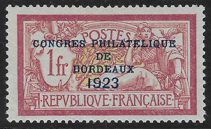congrès philatélique de Bordeaux