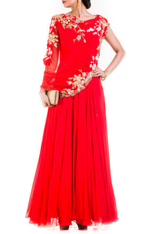 indowestern gowns uk