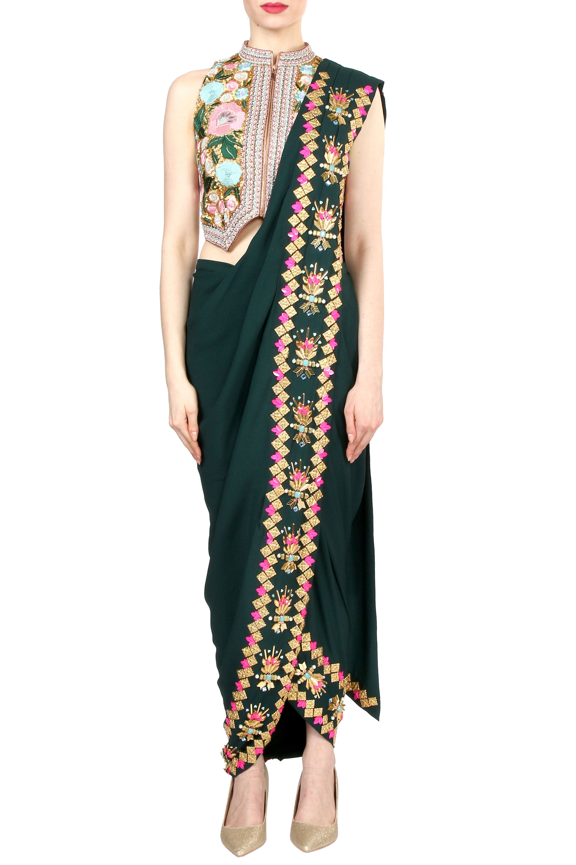 Dhoti Saree Dress 4c0121