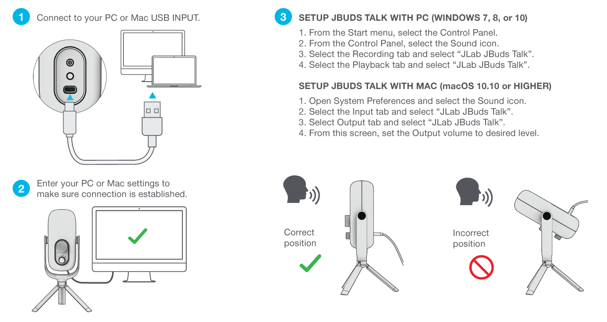 How to set up your Microphone