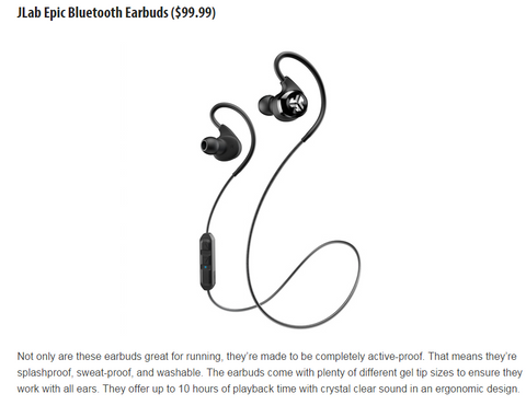 Los 3 mejores auriculares Bluetooth para correr - Iphone Life Magazine -  JLab International