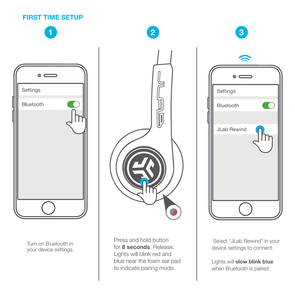 Venta Aud fonos Jlab Neon Bluetooth Instrucciones En Stock