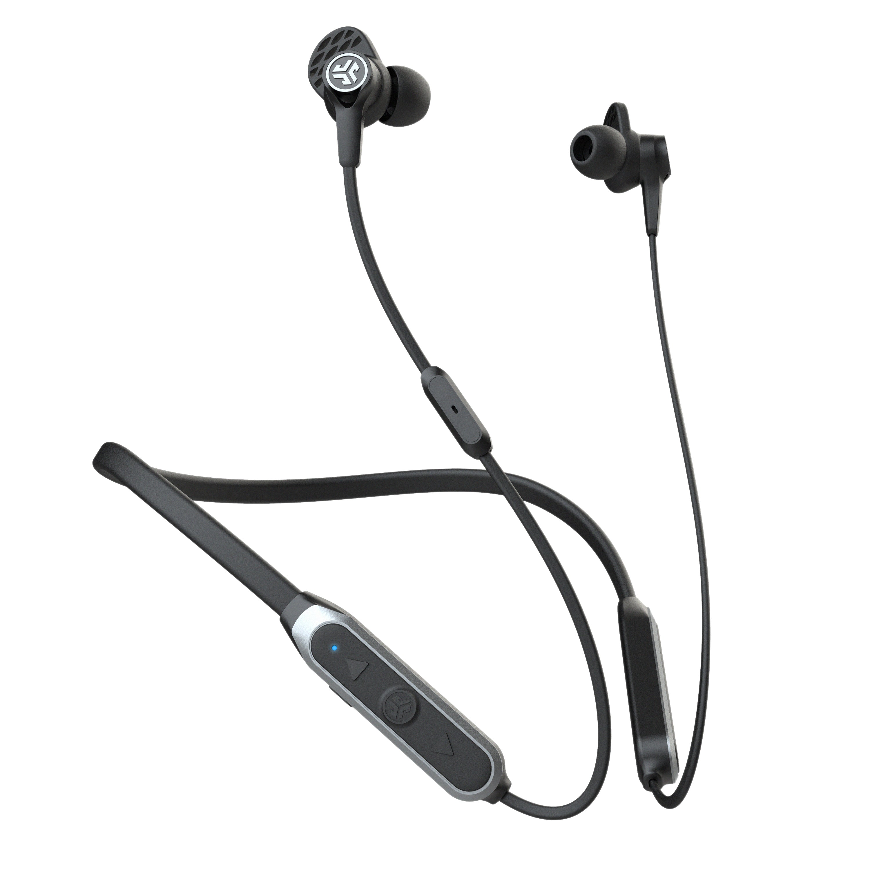 Black Epic Executive Wireless Earbuds with Controls