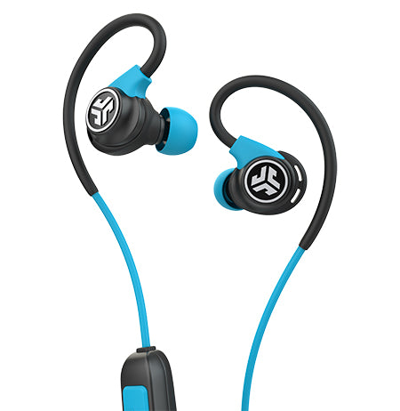 Fit Sport 3 Wireless Fitness Earbuds in black and blue