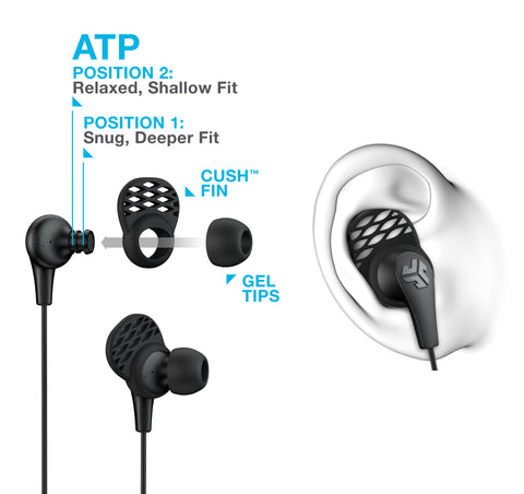 How to position JBuds Pro Bluetooth Signature Earbuds