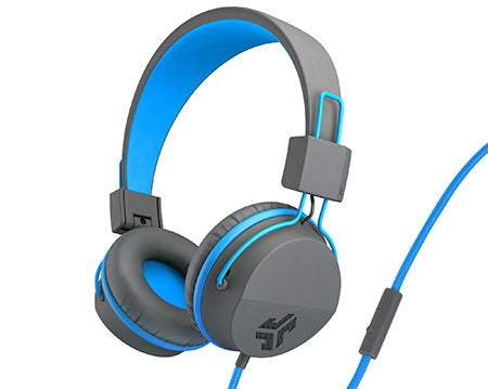 JBuddies Studio On-Ear Folding Headphones in Blue